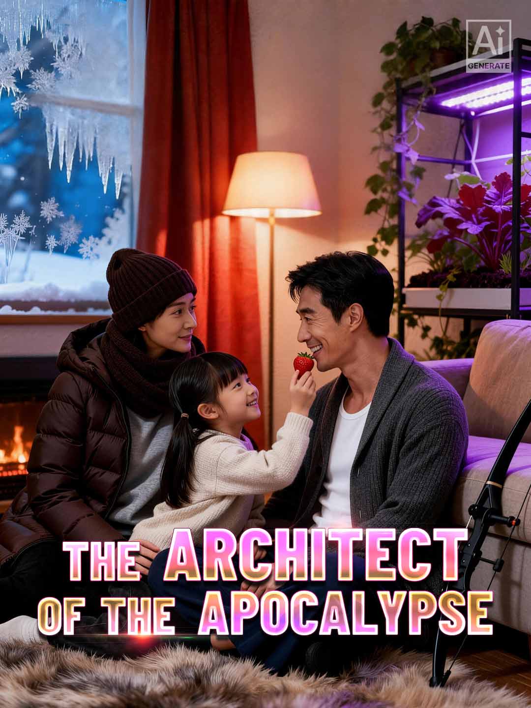 Cover of the miniseries The Architect of the Apocalypse