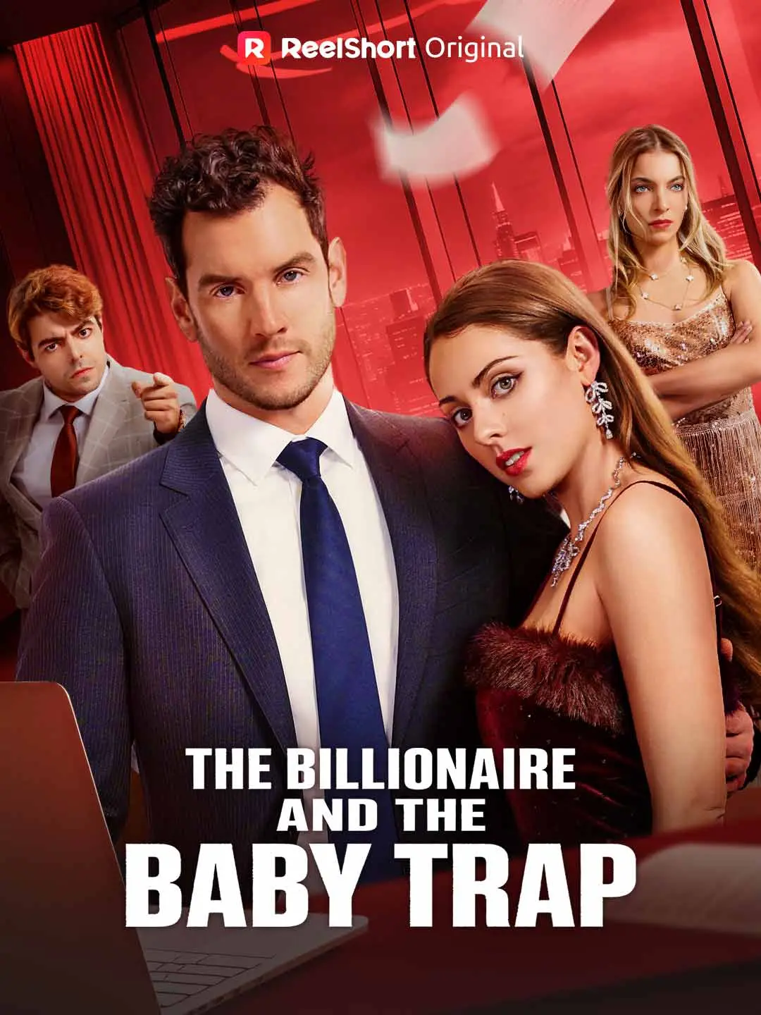 Cover of the miniseries The Billionaire and the Baby Trap