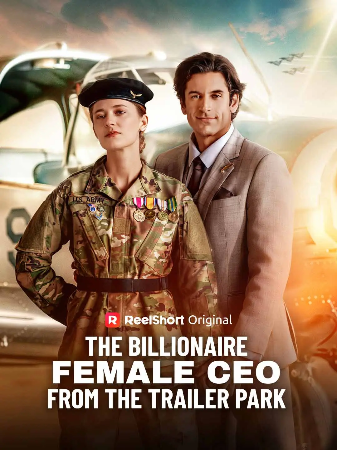 Capa da minissérie The Billionaire Female CEO from the Trailer Park