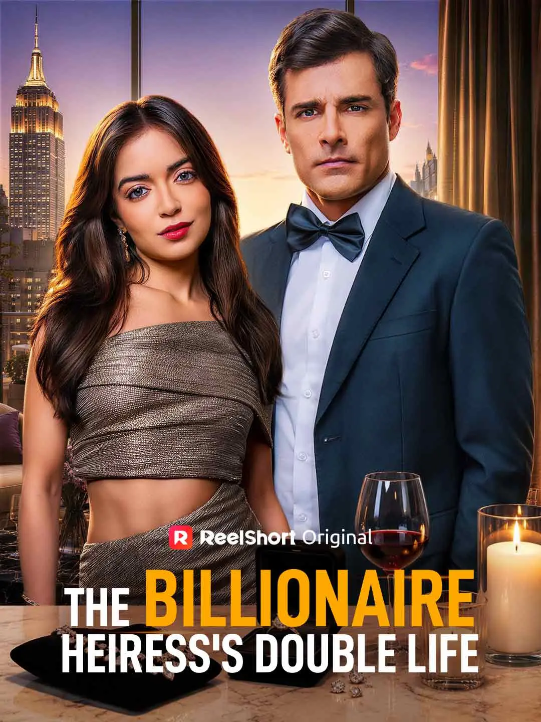 Capa da minissérie The Billionaire Heiress's Double Life