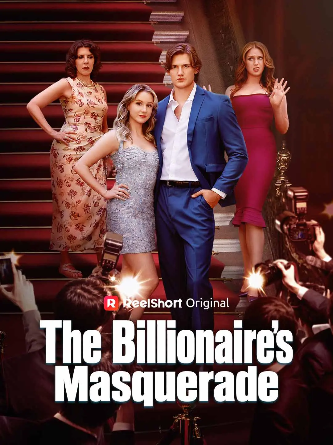 Capa da minissérie The Billionaire's Masquerade