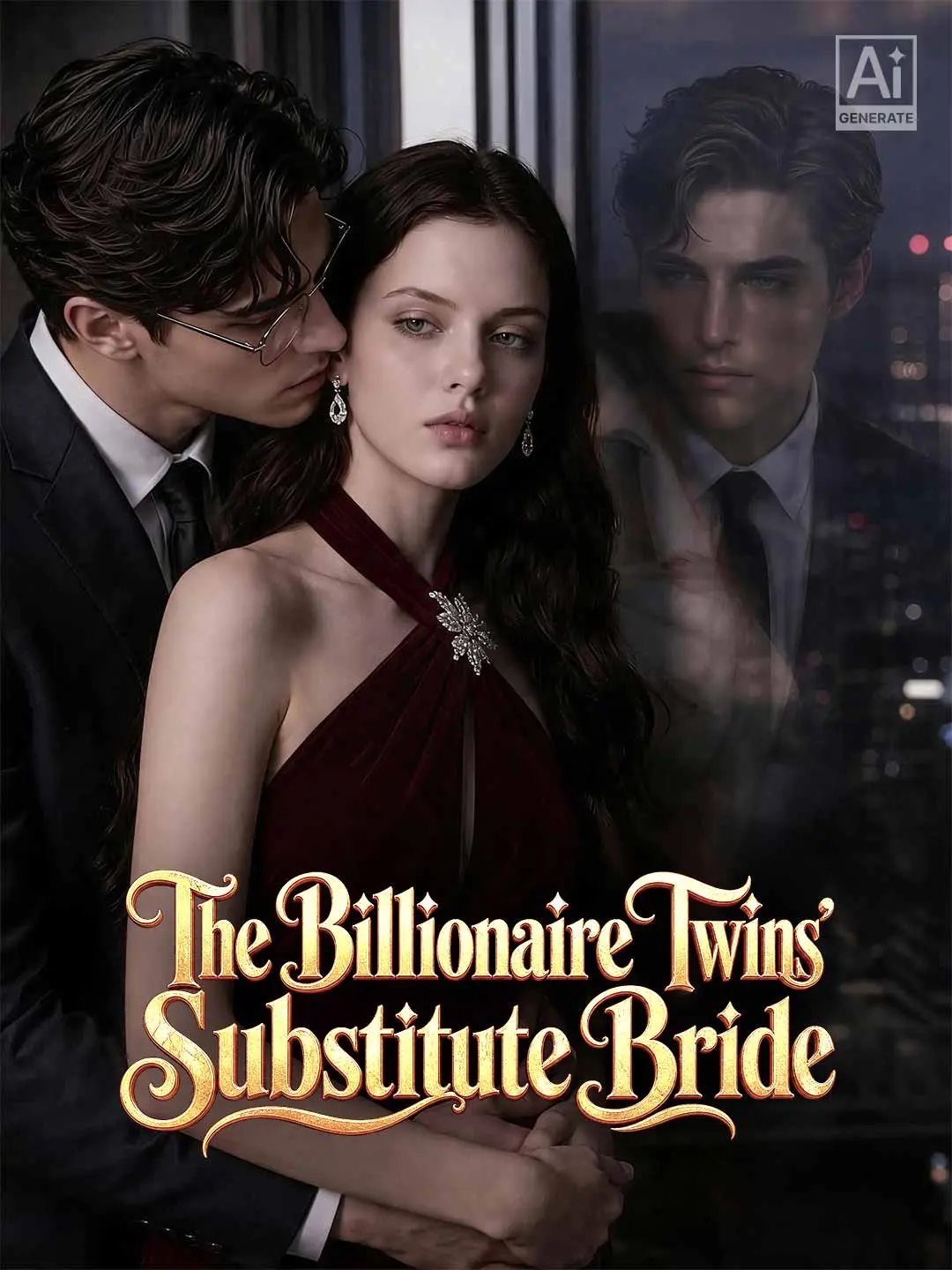 Cover of the miniseries The Billionaire Twins' Substitute Bride