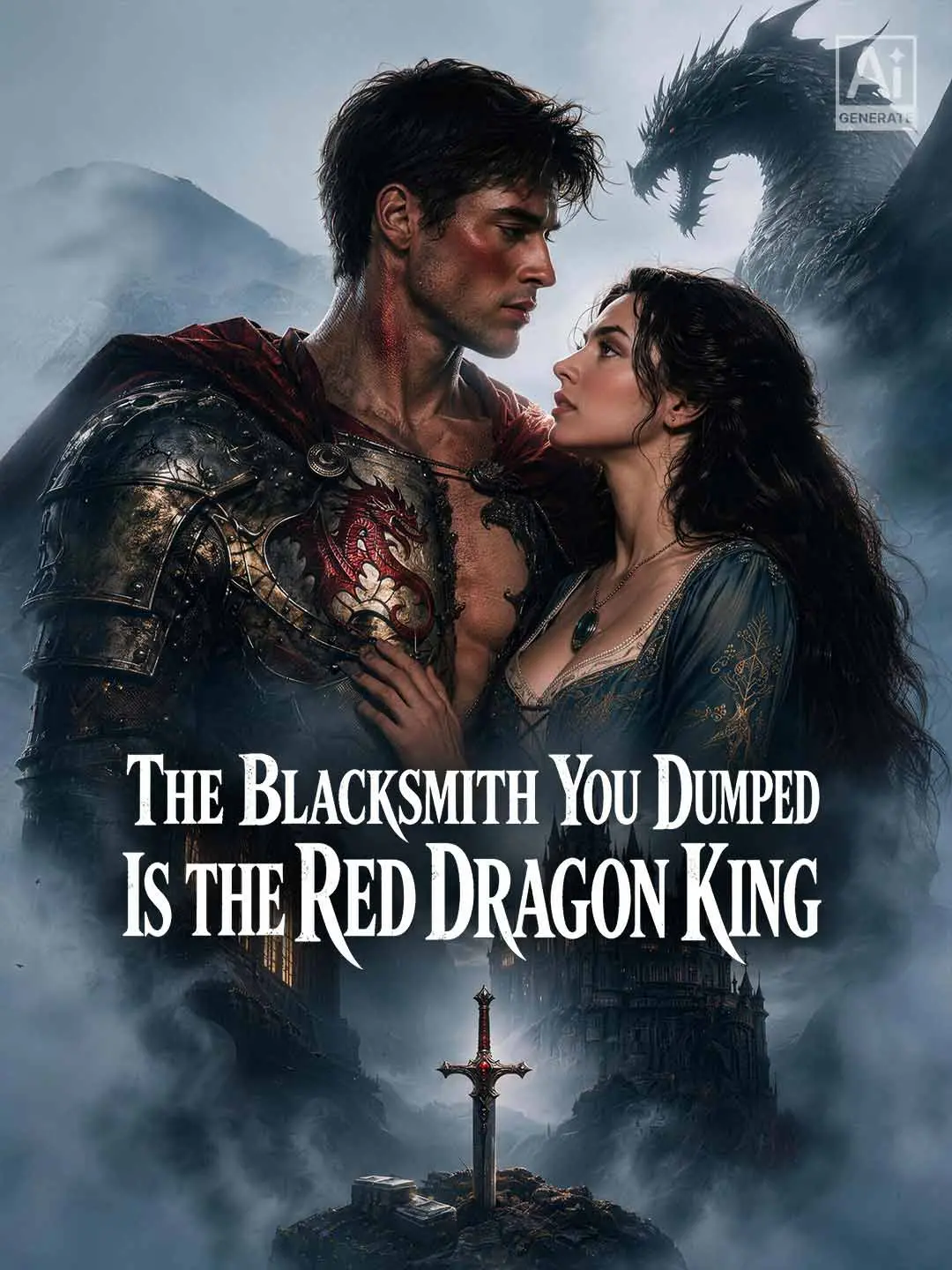 Cover of the miniseries The Blacksmith You Dumped Is the Red Dragon King