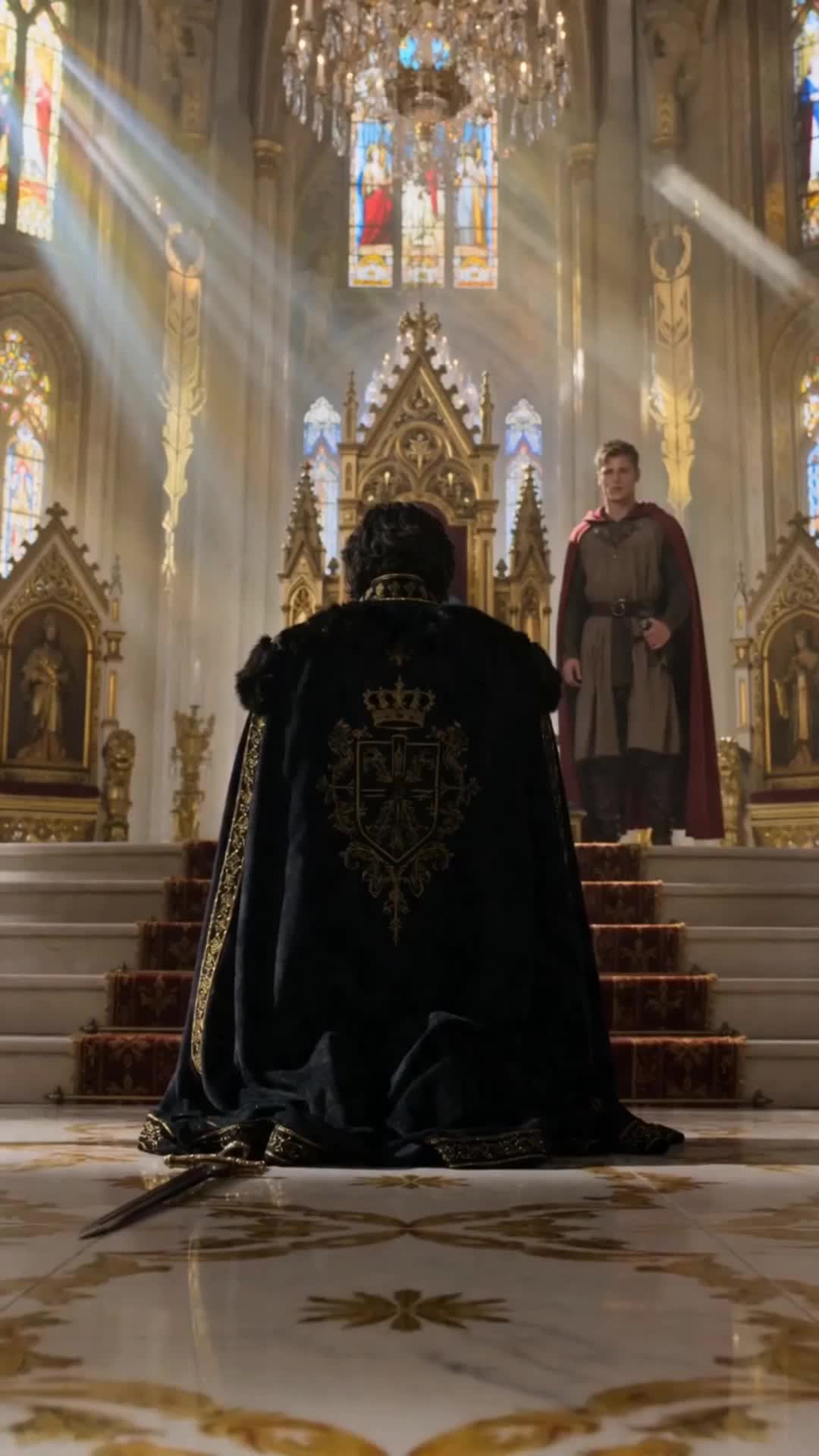 Episode 12 of The Blacksmith You Dumped Is the Red Dragon King