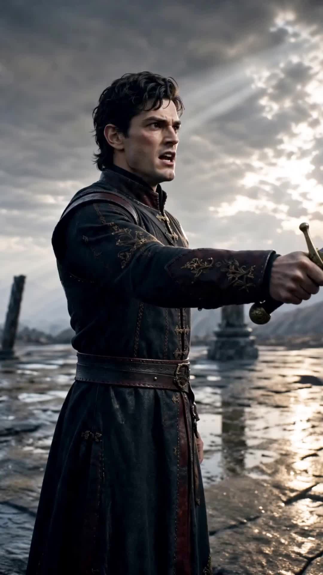 Episode 24 of The Blacksmith You Dumped Is the Red Dragon King