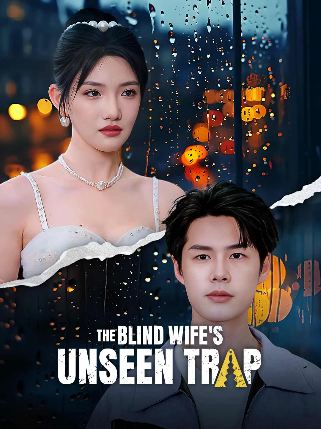 Capa da minissérie The Blind Wife's Unseen Trap