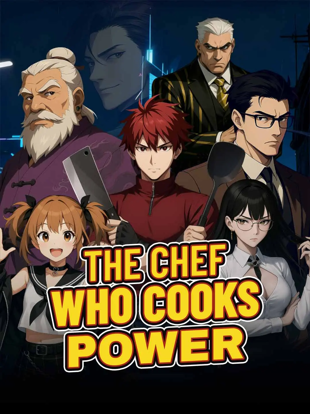 Cover of the miniseries The Chef Who Cooks Power