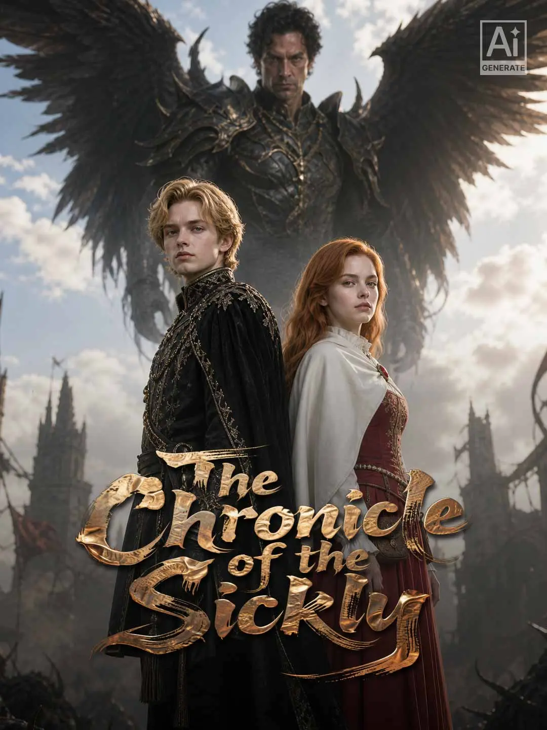 Cover of the miniseries The Chronicle of the Sickly Knight