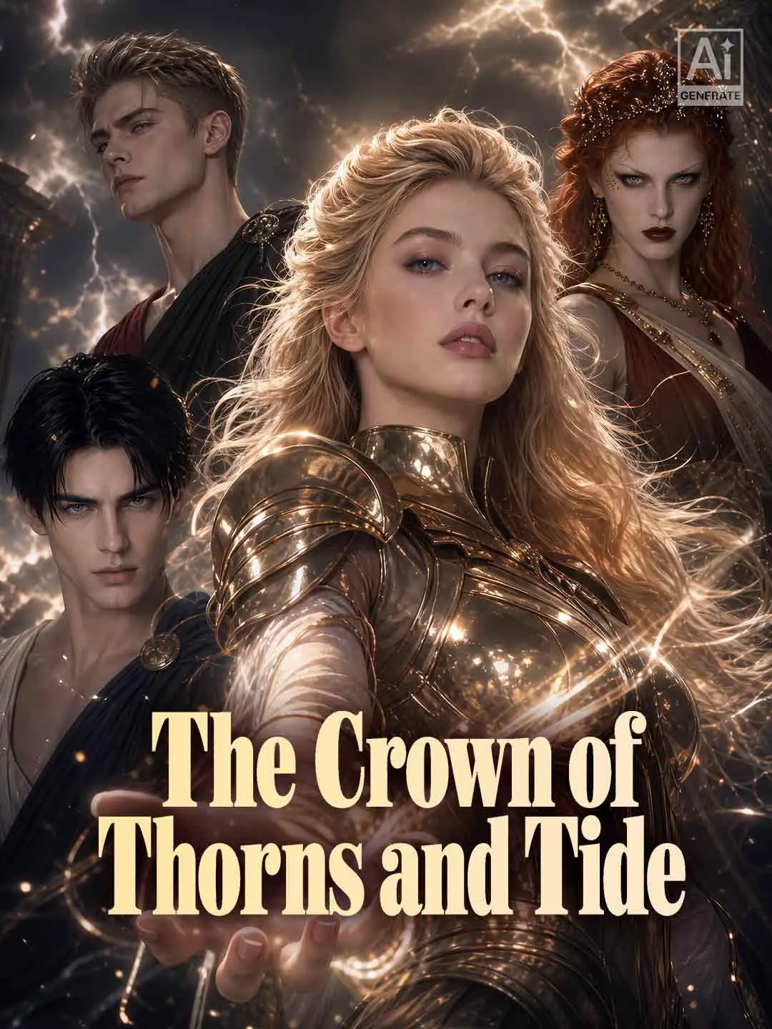 Cover of the miniseries The Crown of Thorns and Tide