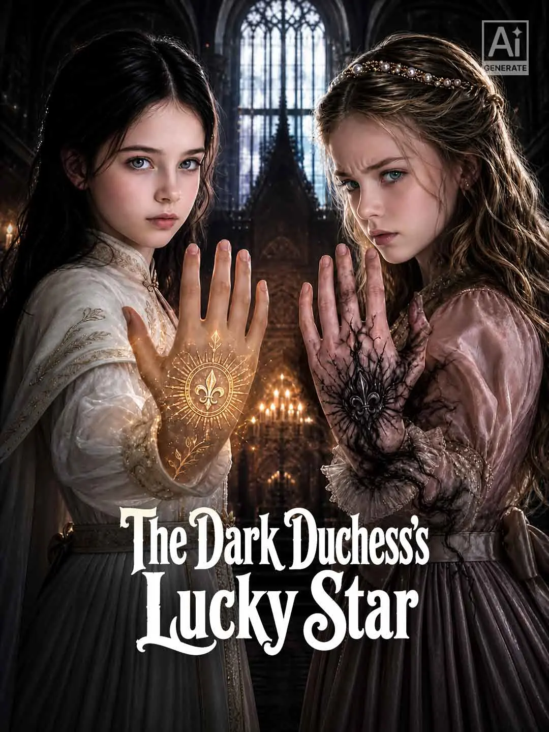 Cover of the miniseries The Dark Duchess’s Lucky Star