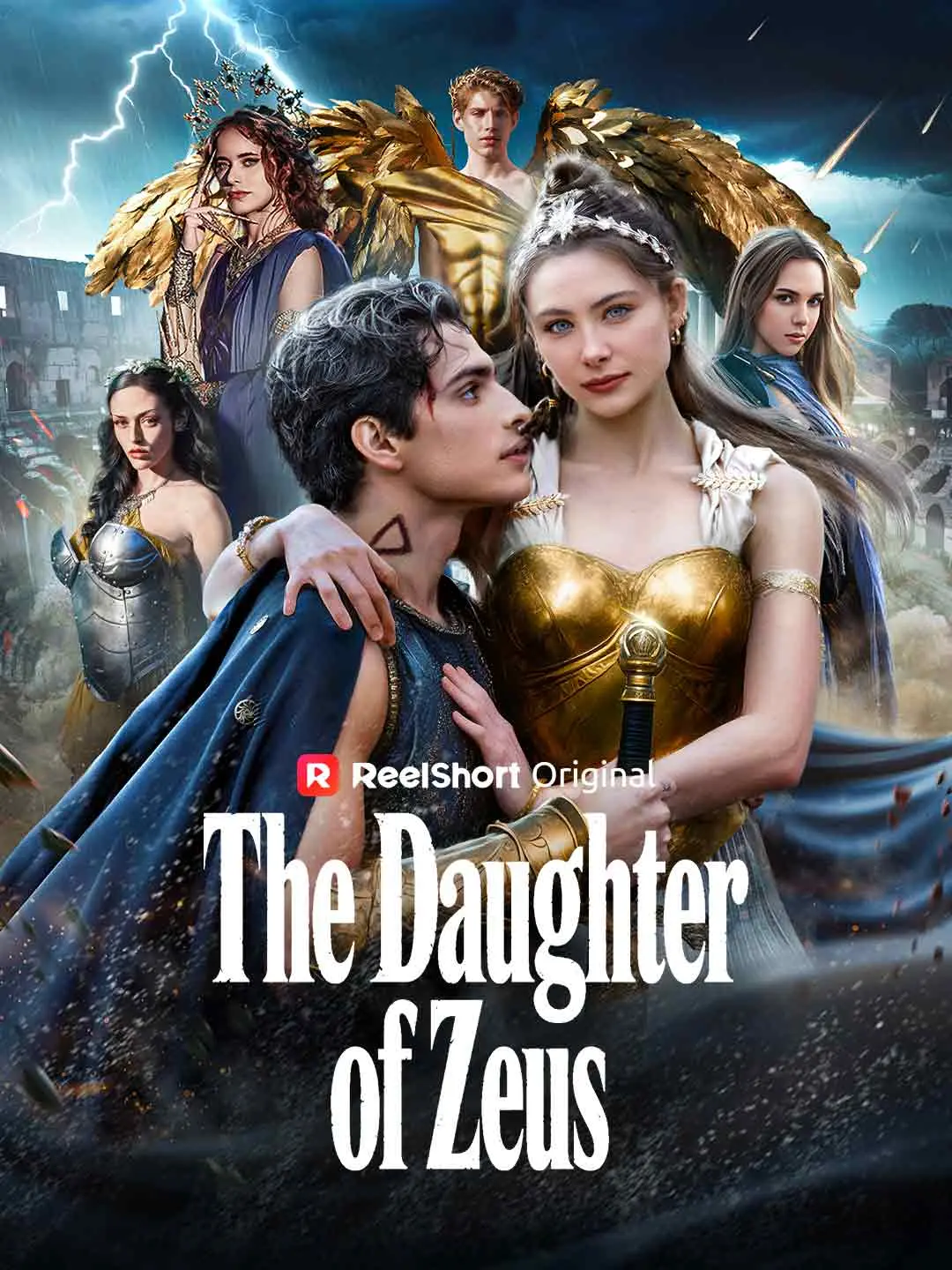 Capa da minissérie The Daughter of Zeus