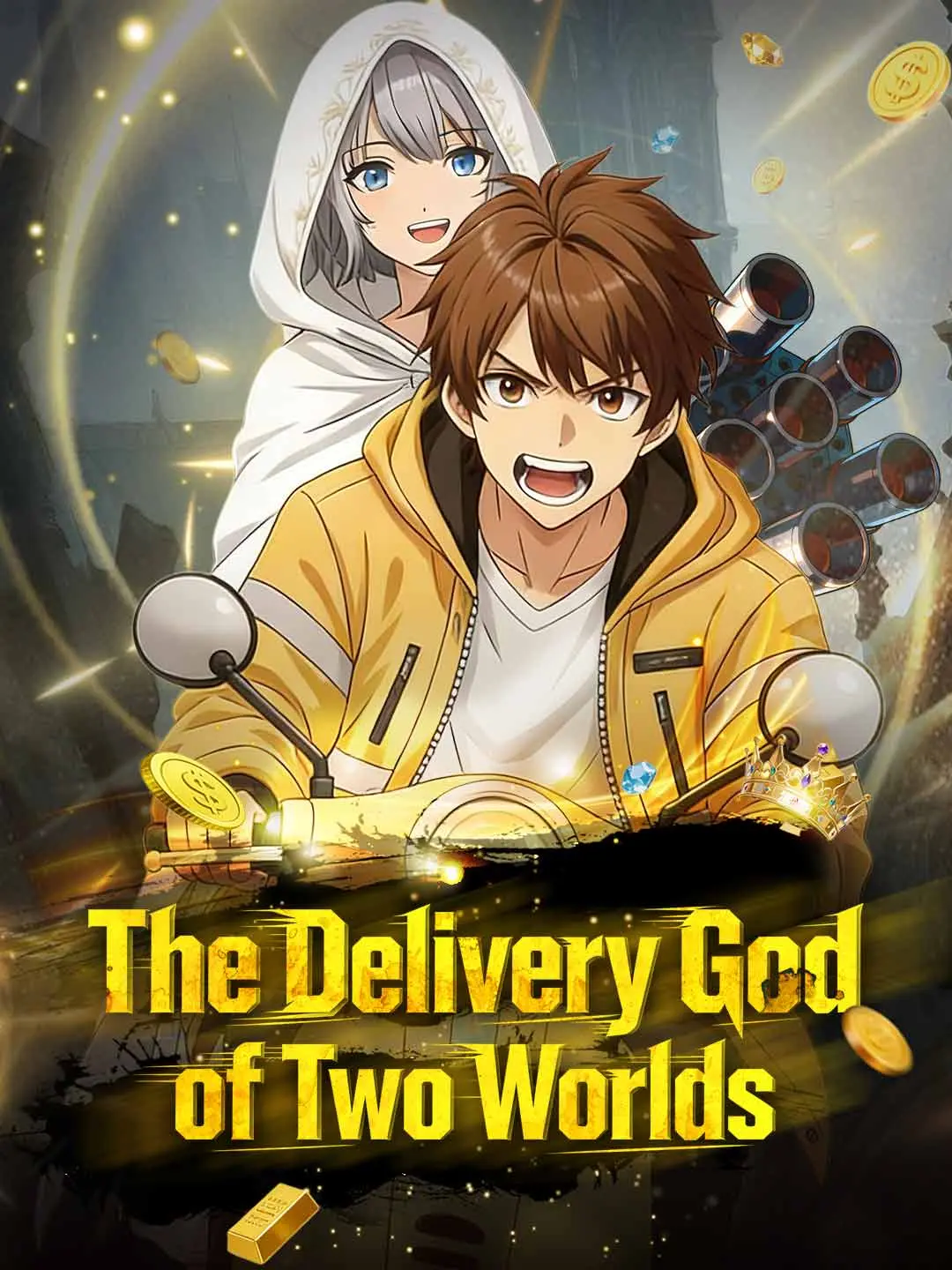 Cover of the miniseries The Delivery God of Two Worlds