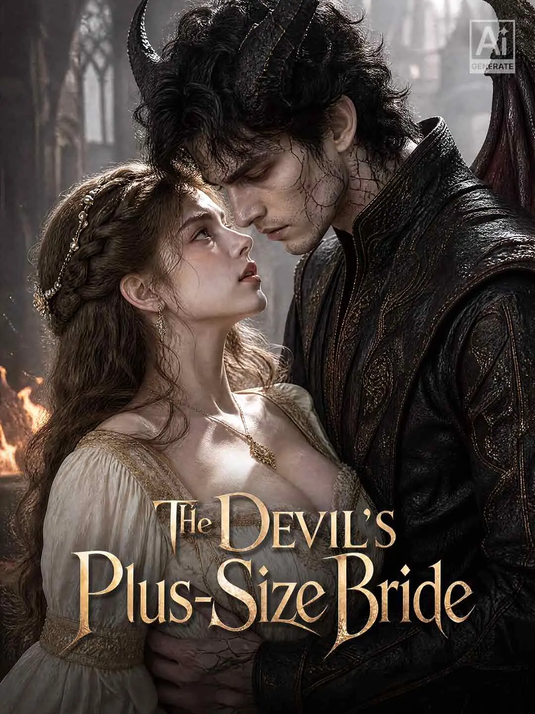 Cover of the miniseries The Devil's Plus-Size Bride