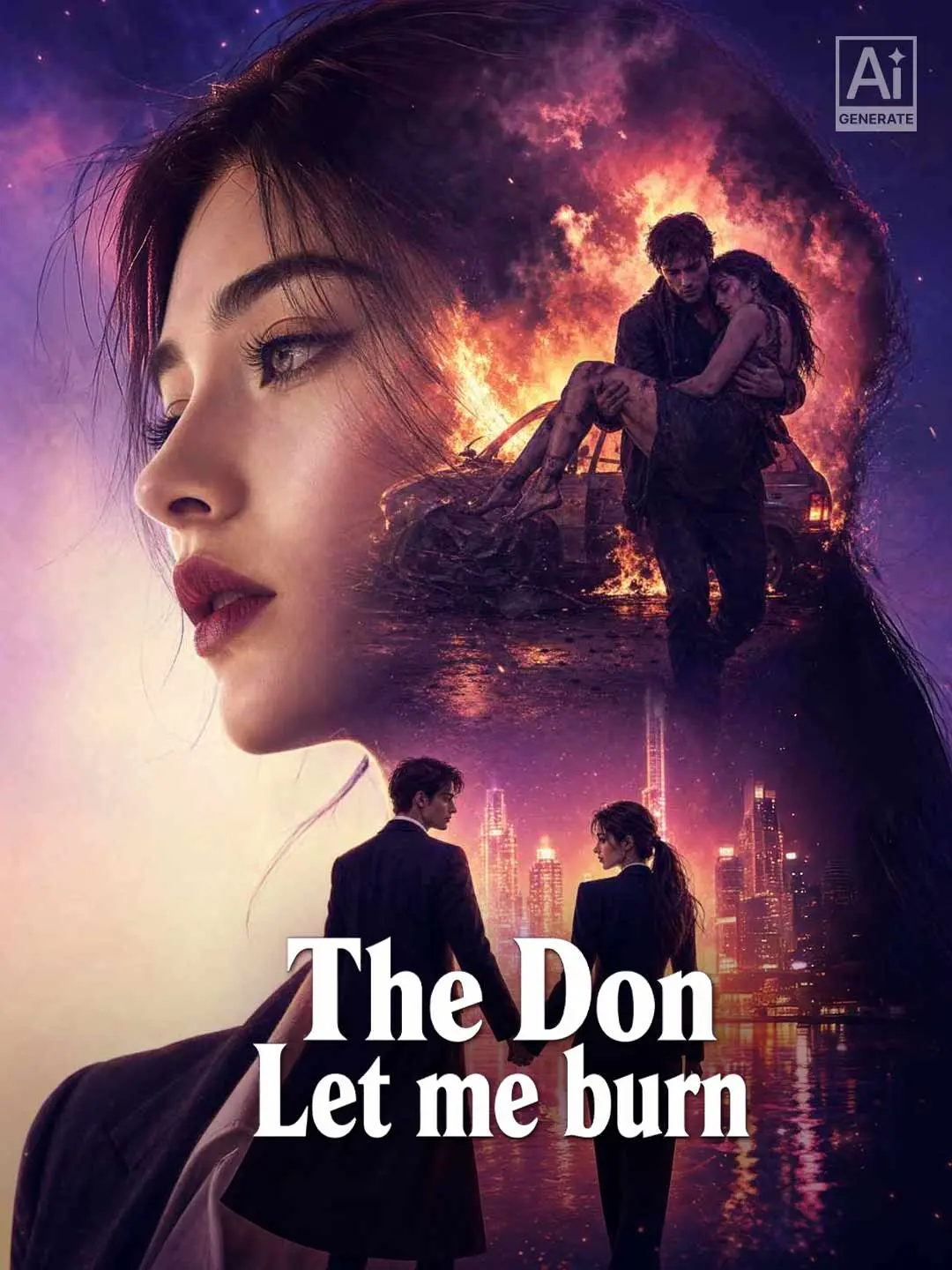 Cover of the miniseries THE DON LET ME BURN