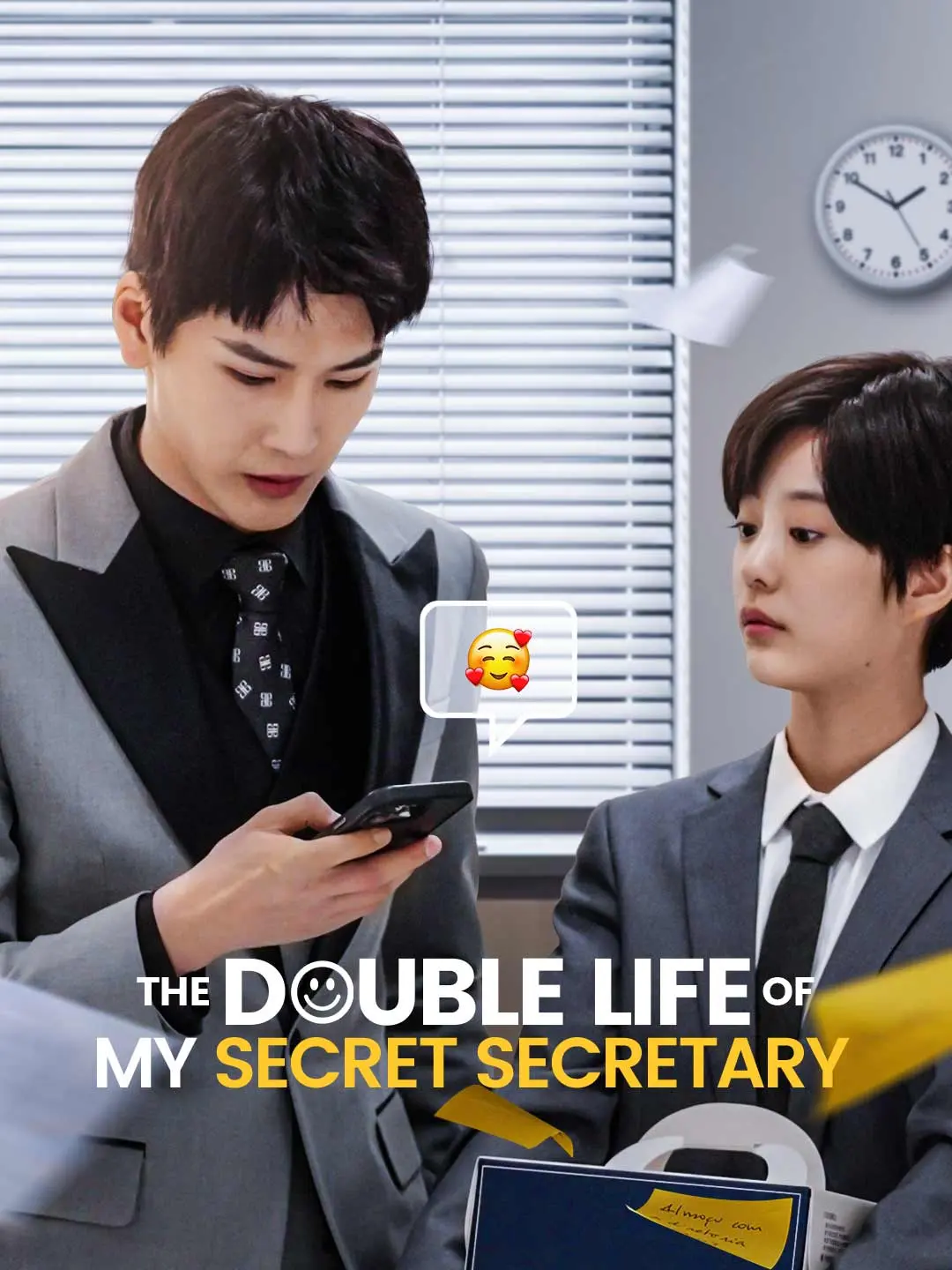 Capa da minissérie The Double Life of My Secret Secretary