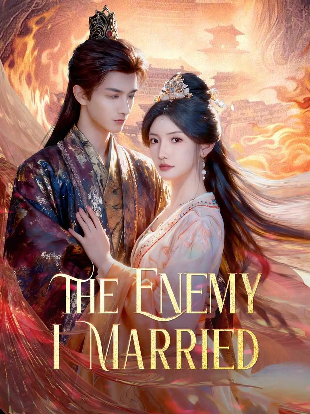Cover of the miniseries The Enemy I Married