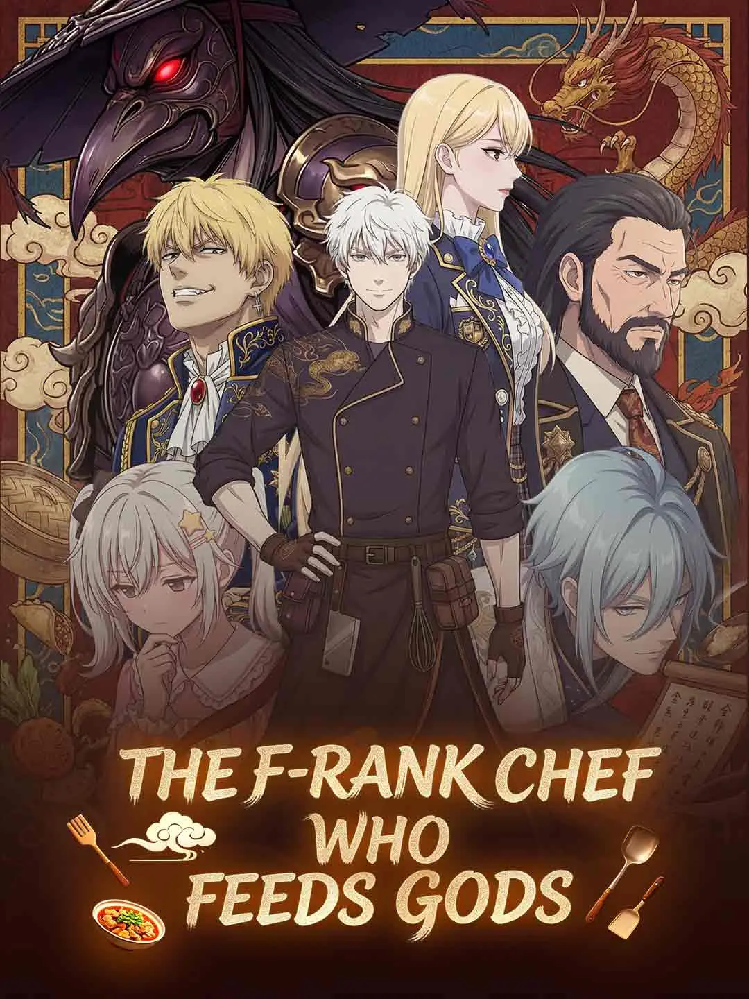 Cover of the miniseries The F-Rank Chef Who Feeds Gods