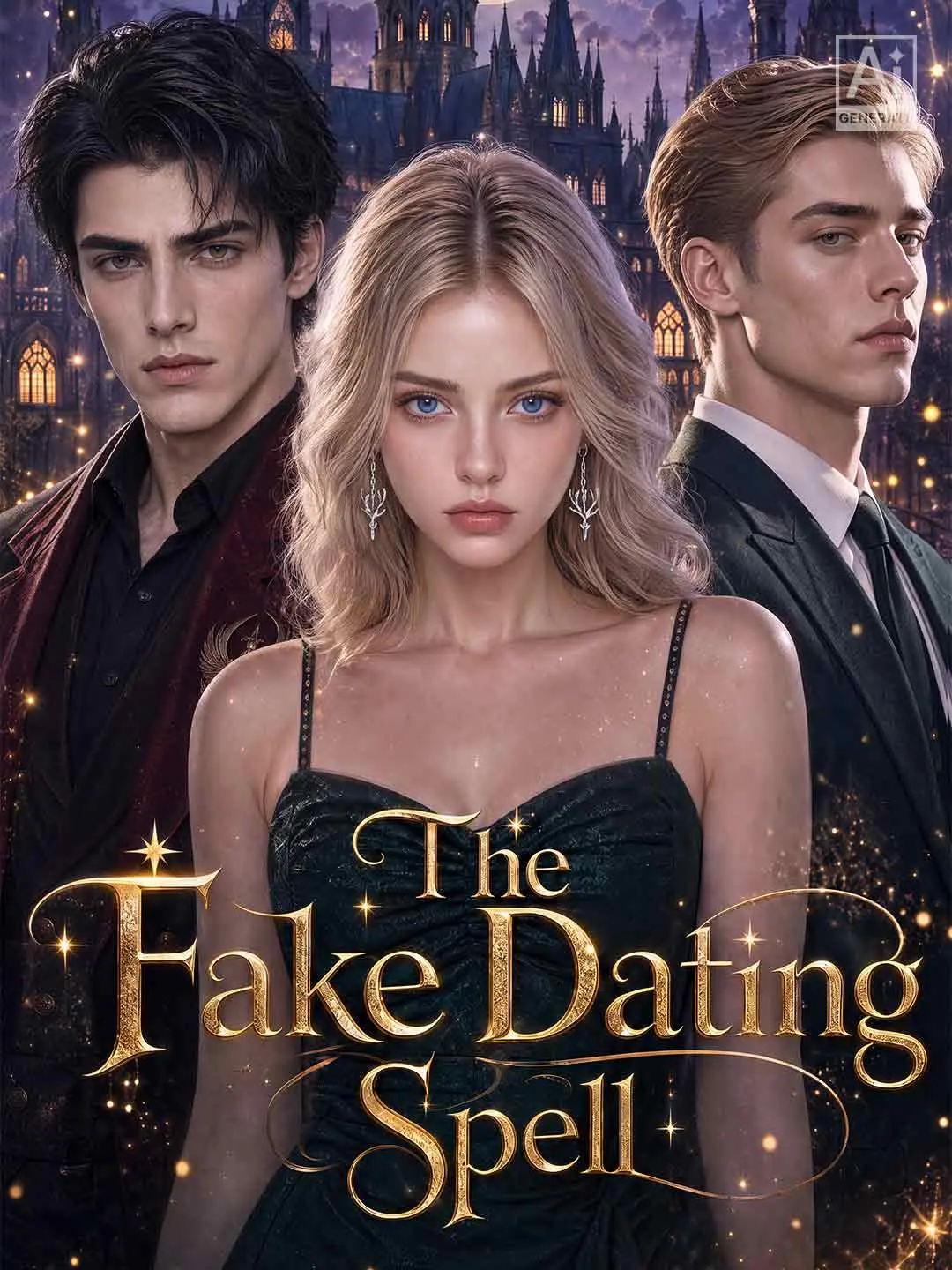 Cover of the miniseries The Fake Dating Spell