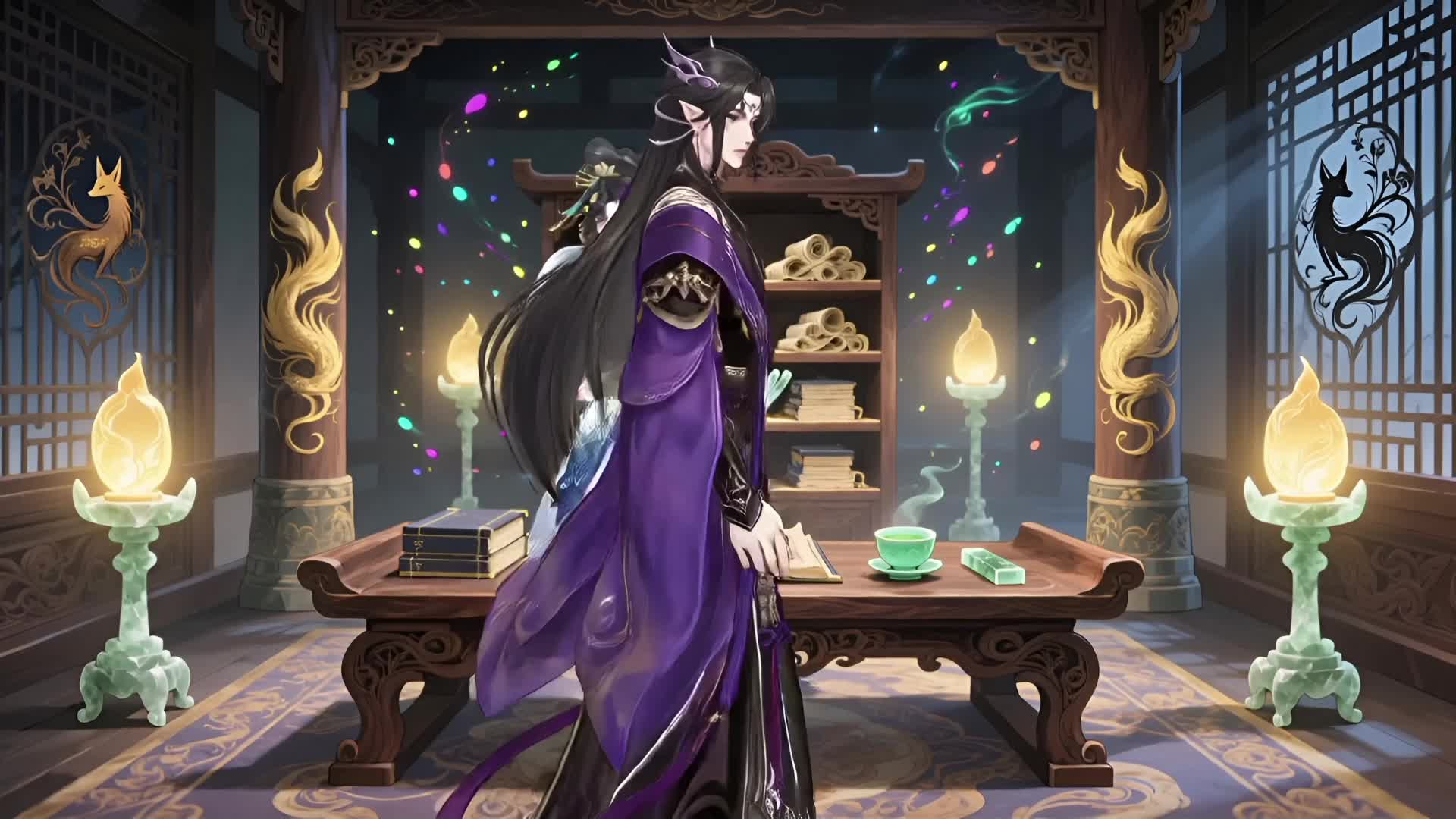 Episode 34 of The Fox Queen and Her Strong Husbands