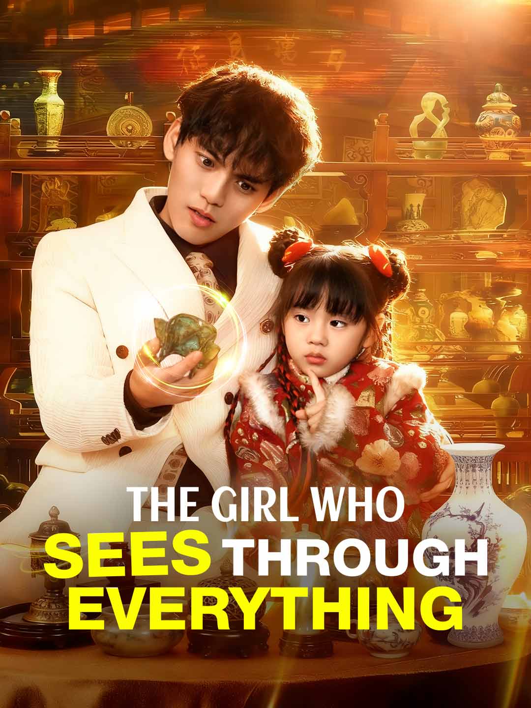 Cover of the miniseries The Girl Who Sees Through Everything