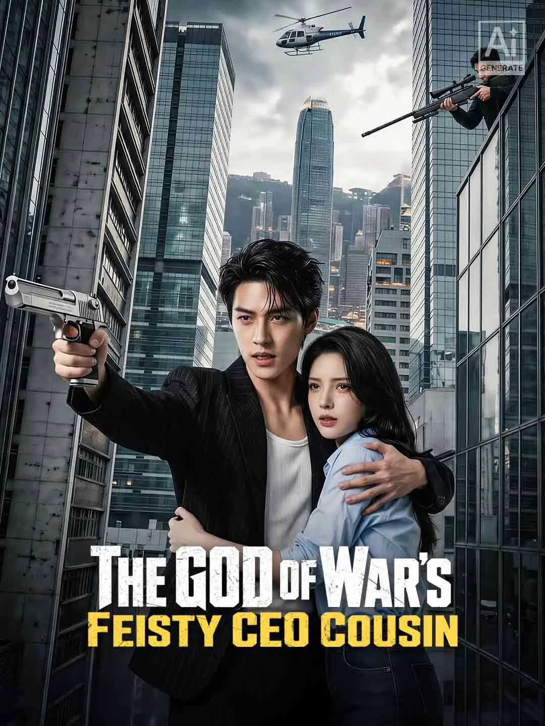 Cover of the miniseries The God of War's Feisty CEO Cousin