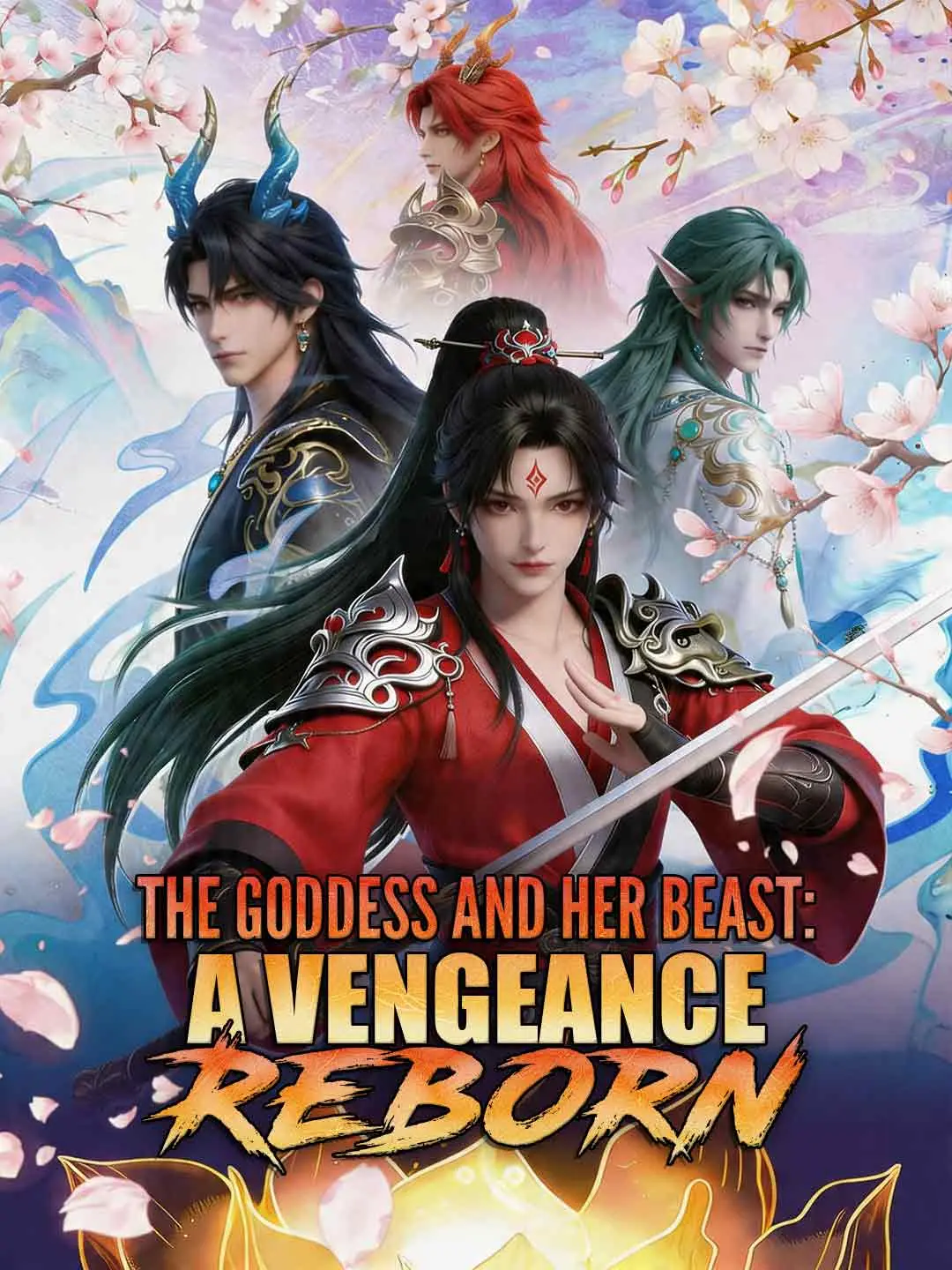 Cover of the miniseries The Goddess and Her Beast: A Vengeance Reborn