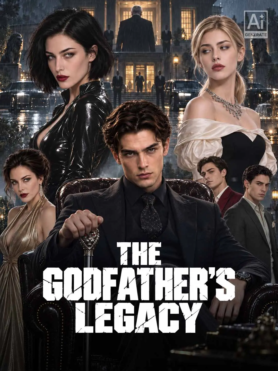 Cover of the miniseries The Godfather's Legacy