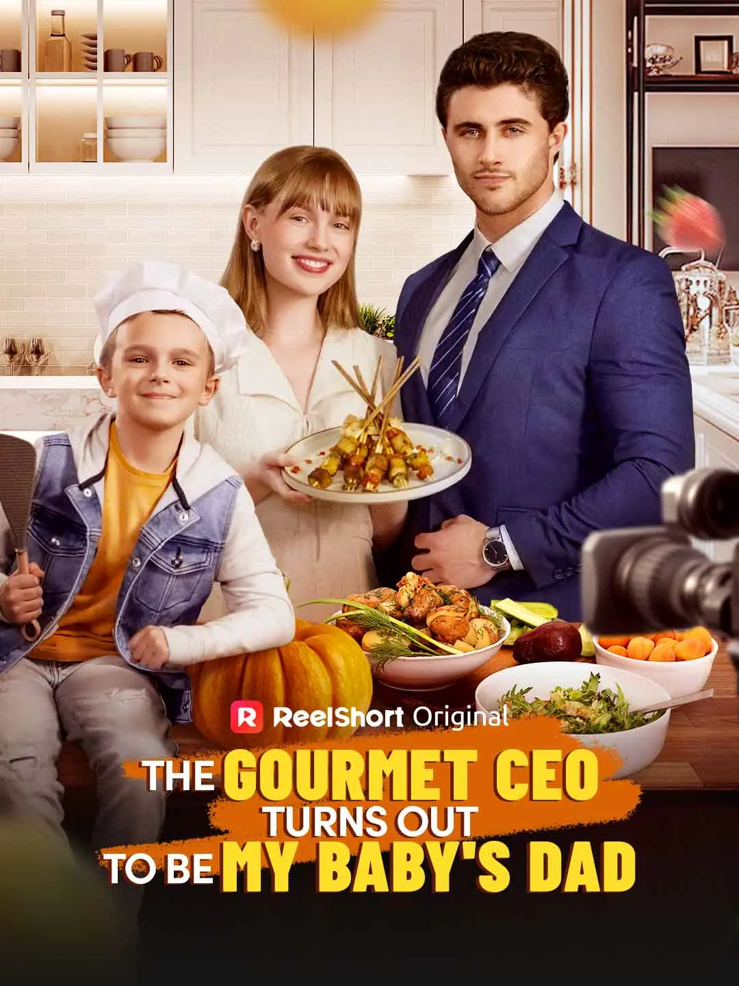 Capa da minissérie The Gourmet CEO Turns out to Be My Baby's Dad