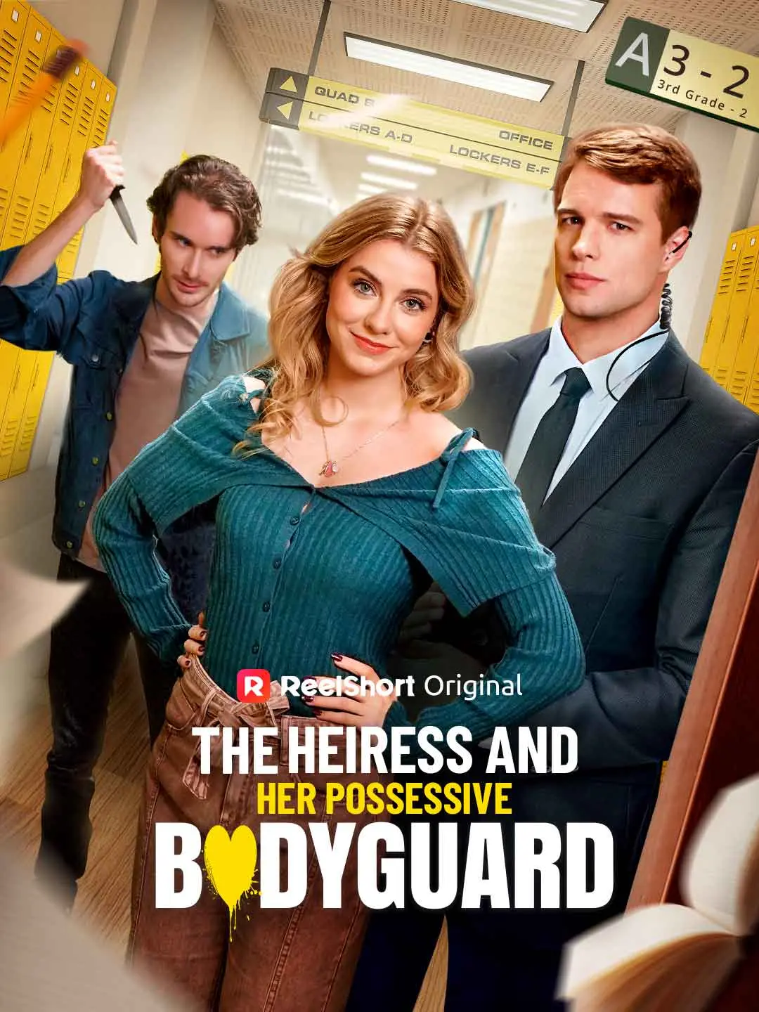 Capa da minissérie The Heiress and Her Possessive Bodyguard