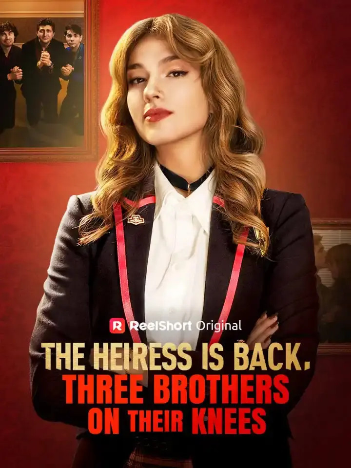Cover of the miniseries The Heiress Is Back, Three Brothers on Their Knees