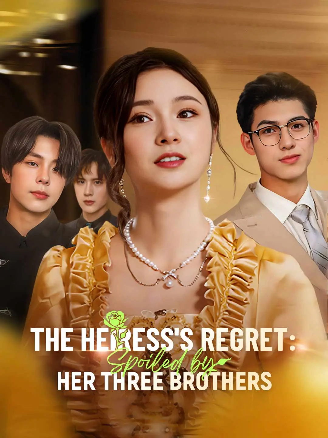 Capa da minissérie The Heiress's Regret: Spoiled by Her Three Brothers