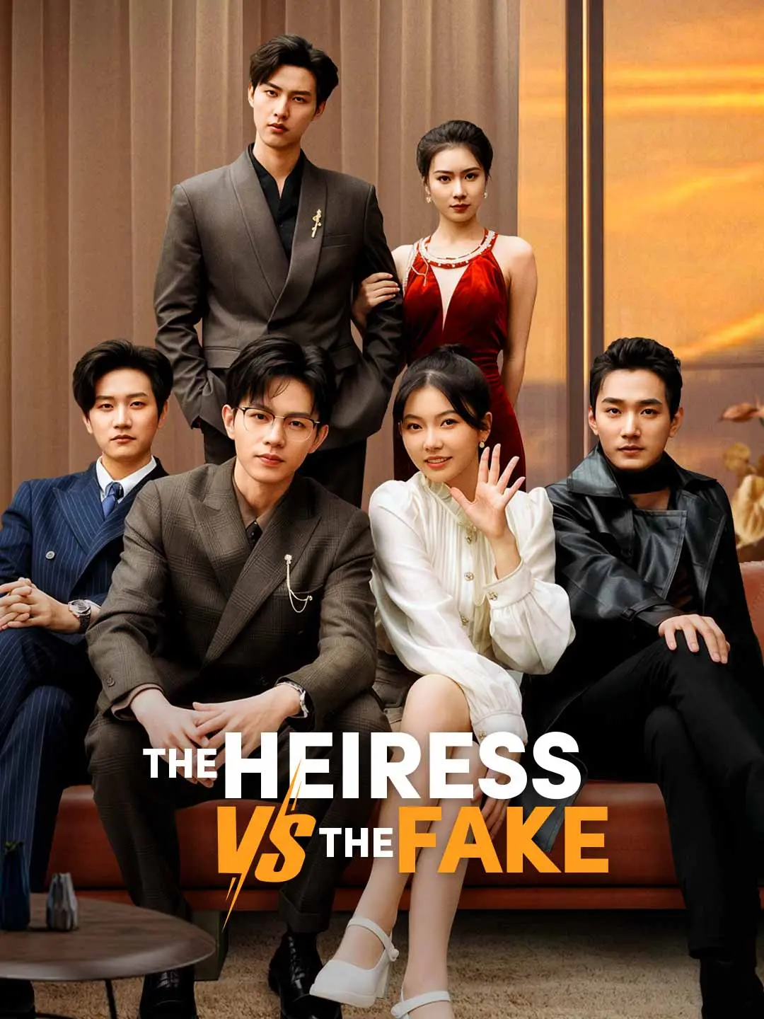 Cover of the miniseries The Heiress vs. The Fake