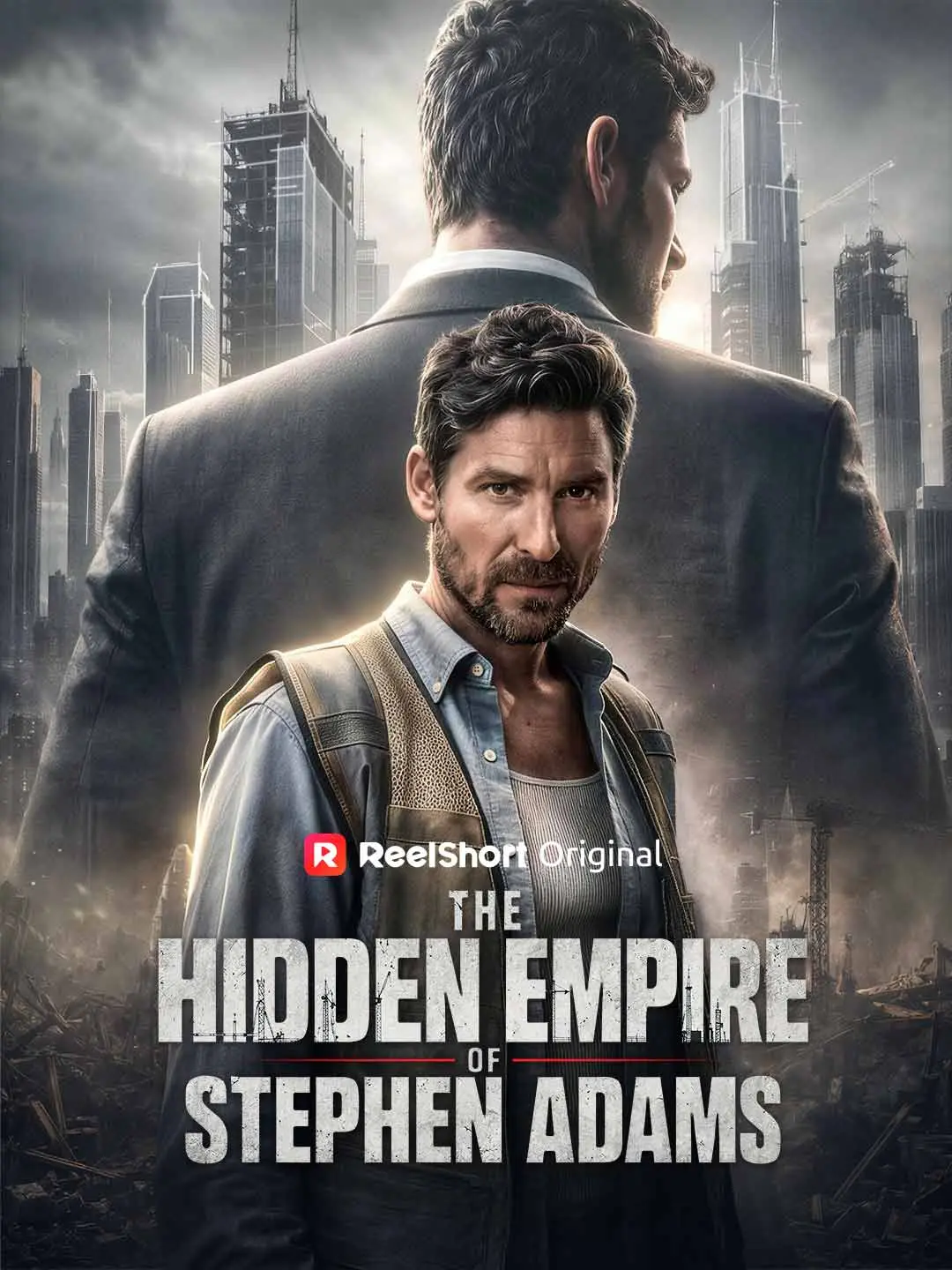 Cover of the miniseries The Hidden Empire of Stephen Adams