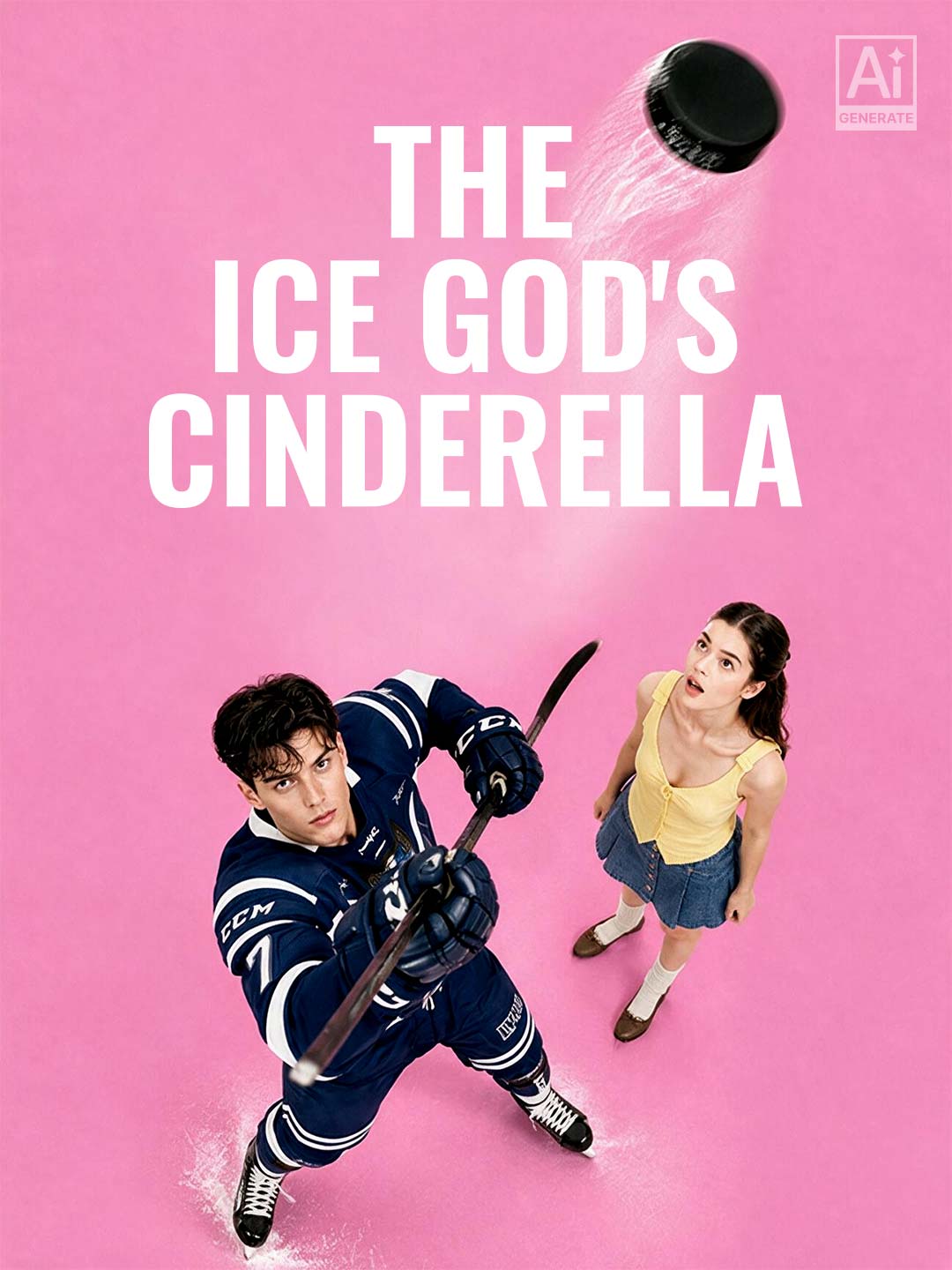 Cover of the miniseries The Ice God's Cinderella