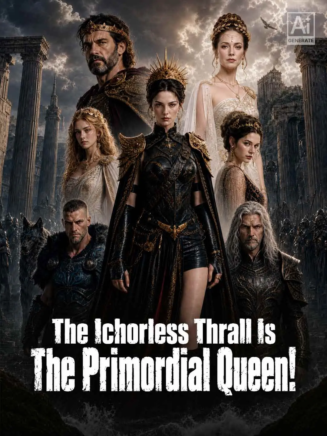 Cover of the miniseries The Ichorless Thrall Is The Primordial Queen!