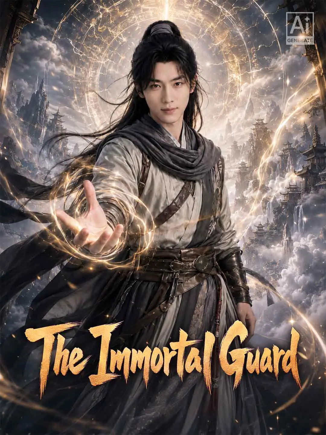 Cover of the miniseries The Immortal Guard