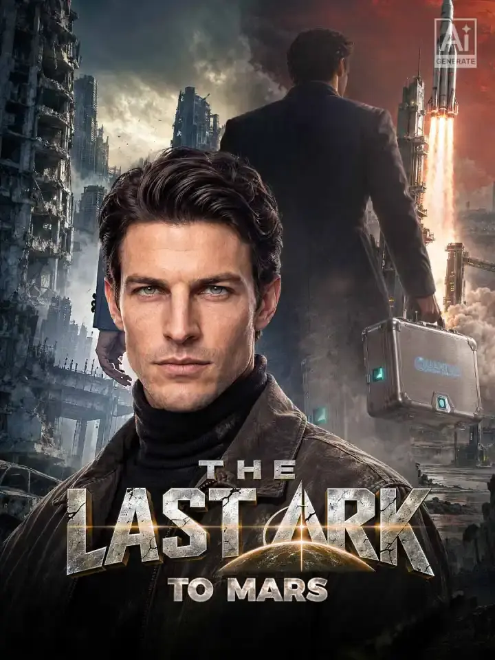 Cover of the miniseries The Last Ark to Mars