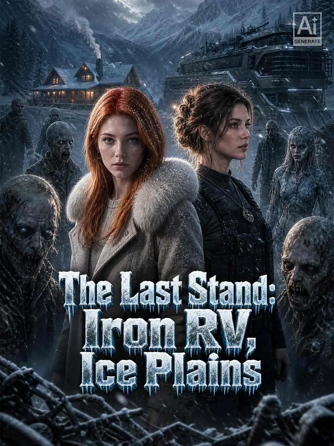 Cover of the miniseries The Last Stand: Iron RV, Ice Plains
