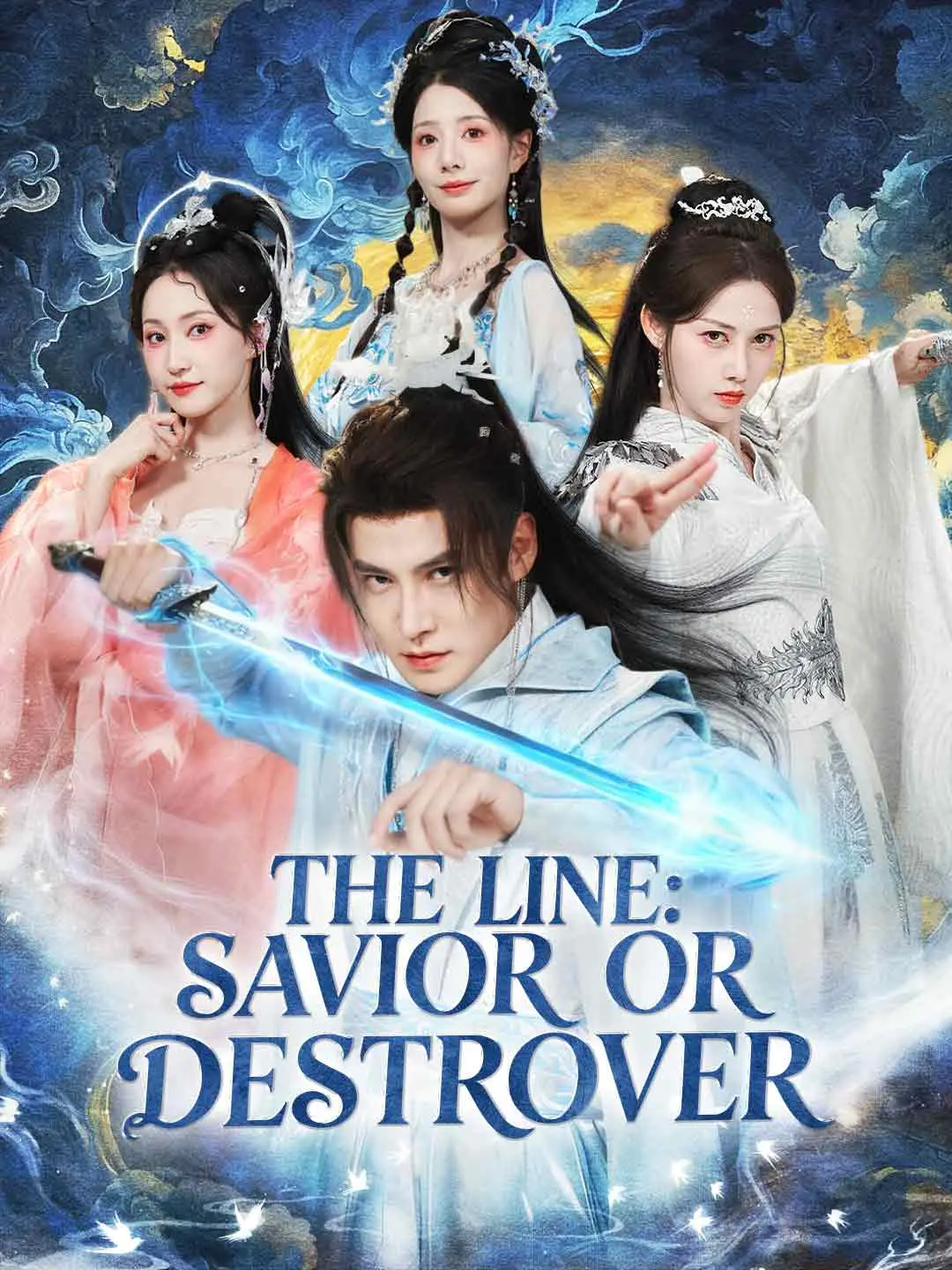 Cover of the miniseries The Line: Savior or Destroyer