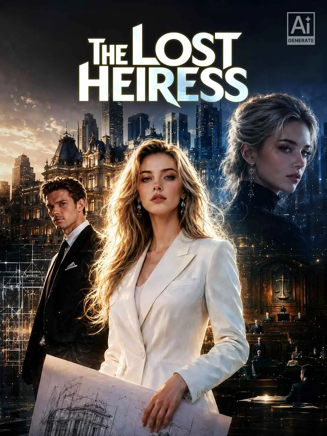 Cover of the miniseries The Lost Heiress