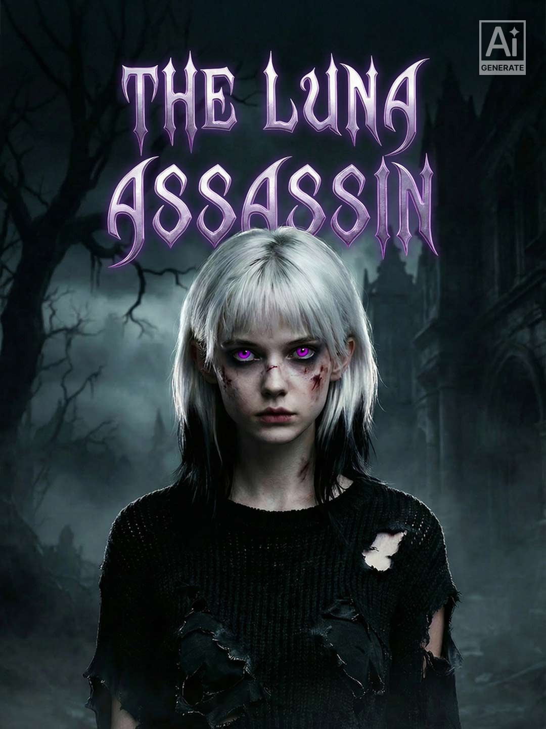Cover of the miniseries The Luna Assassin