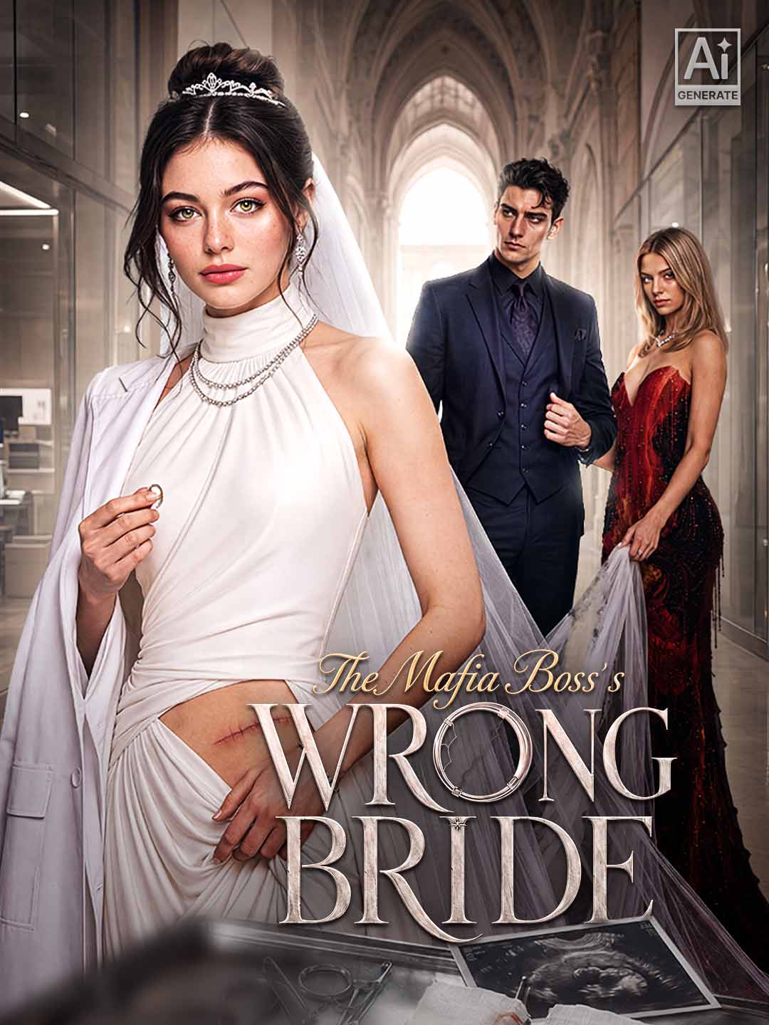 Cover of the miniseries The Mafia Boss's Wrong Bride