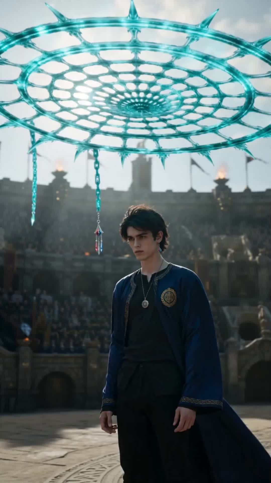 Episode 10 of The Magicless Boy Became a God