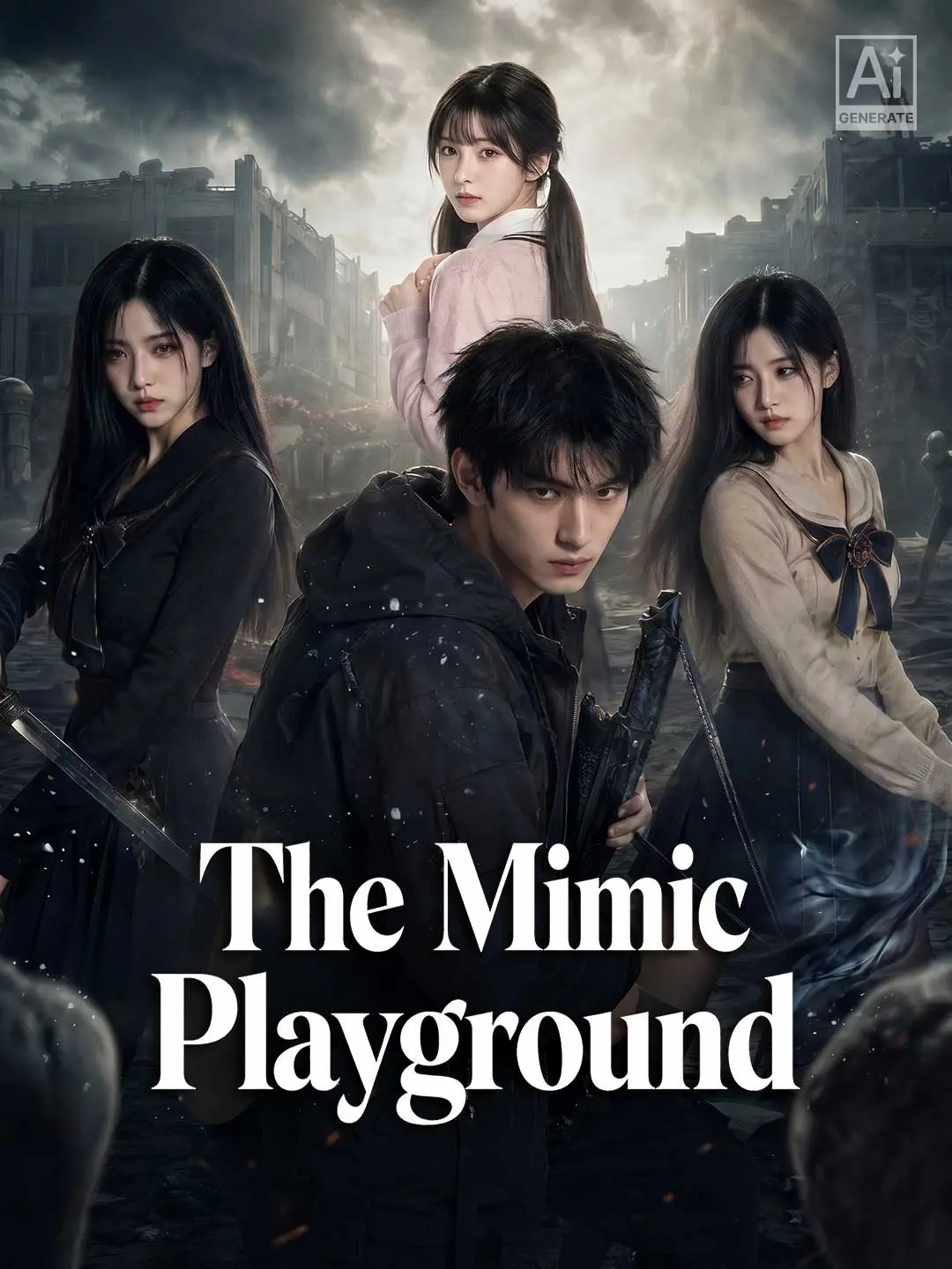 Cover of the miniseries The Mimic Playground