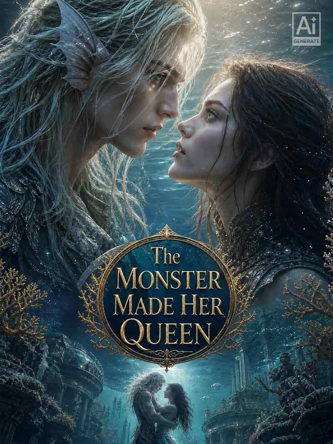 Cover of the miniseries The Monster Made Her Queen
