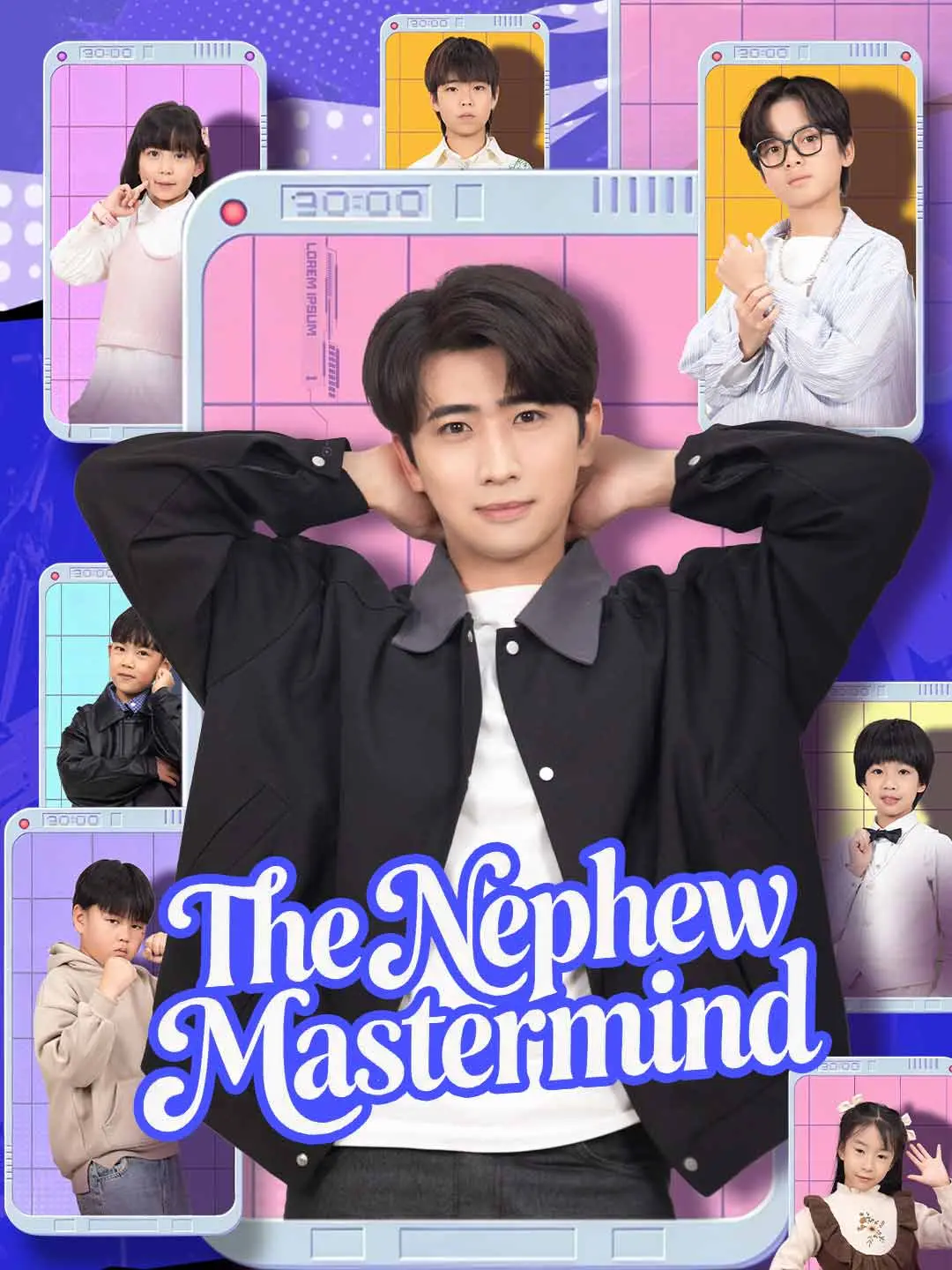 Cover of the miniseries The Nephew Mastermind