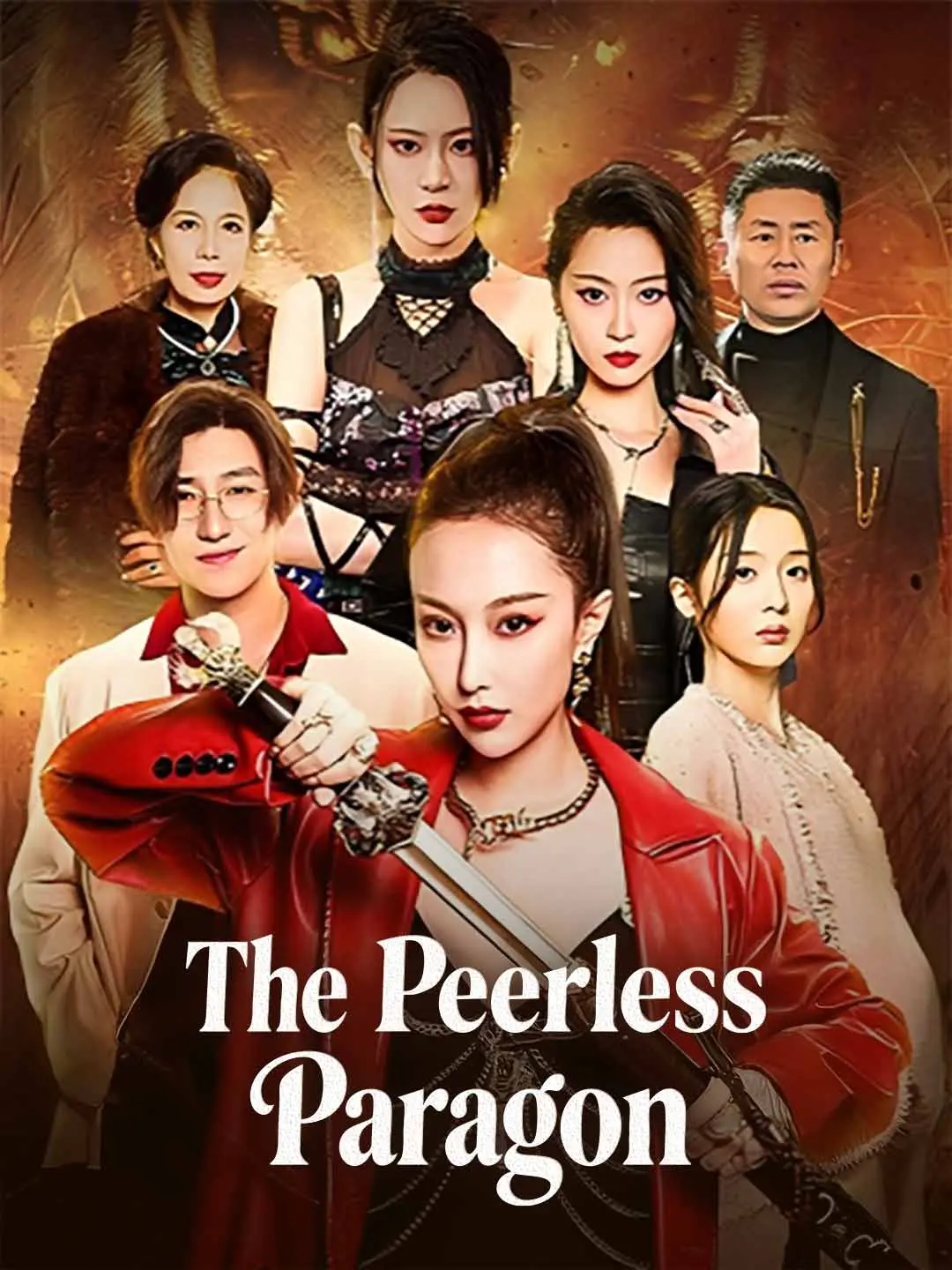Cover of the miniseries The Peerless Paragon