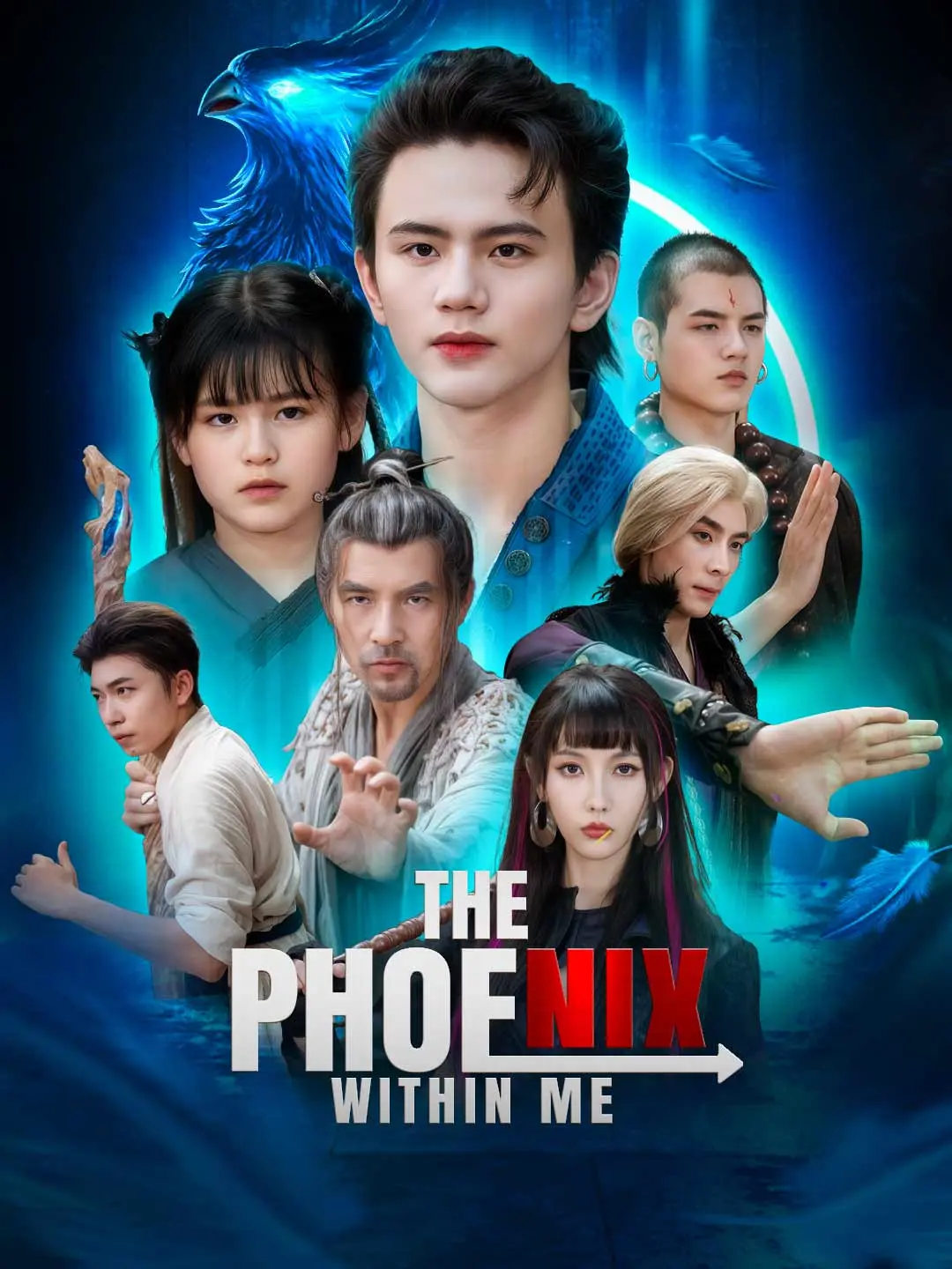Cover of the miniseries The Phoenix Within Me