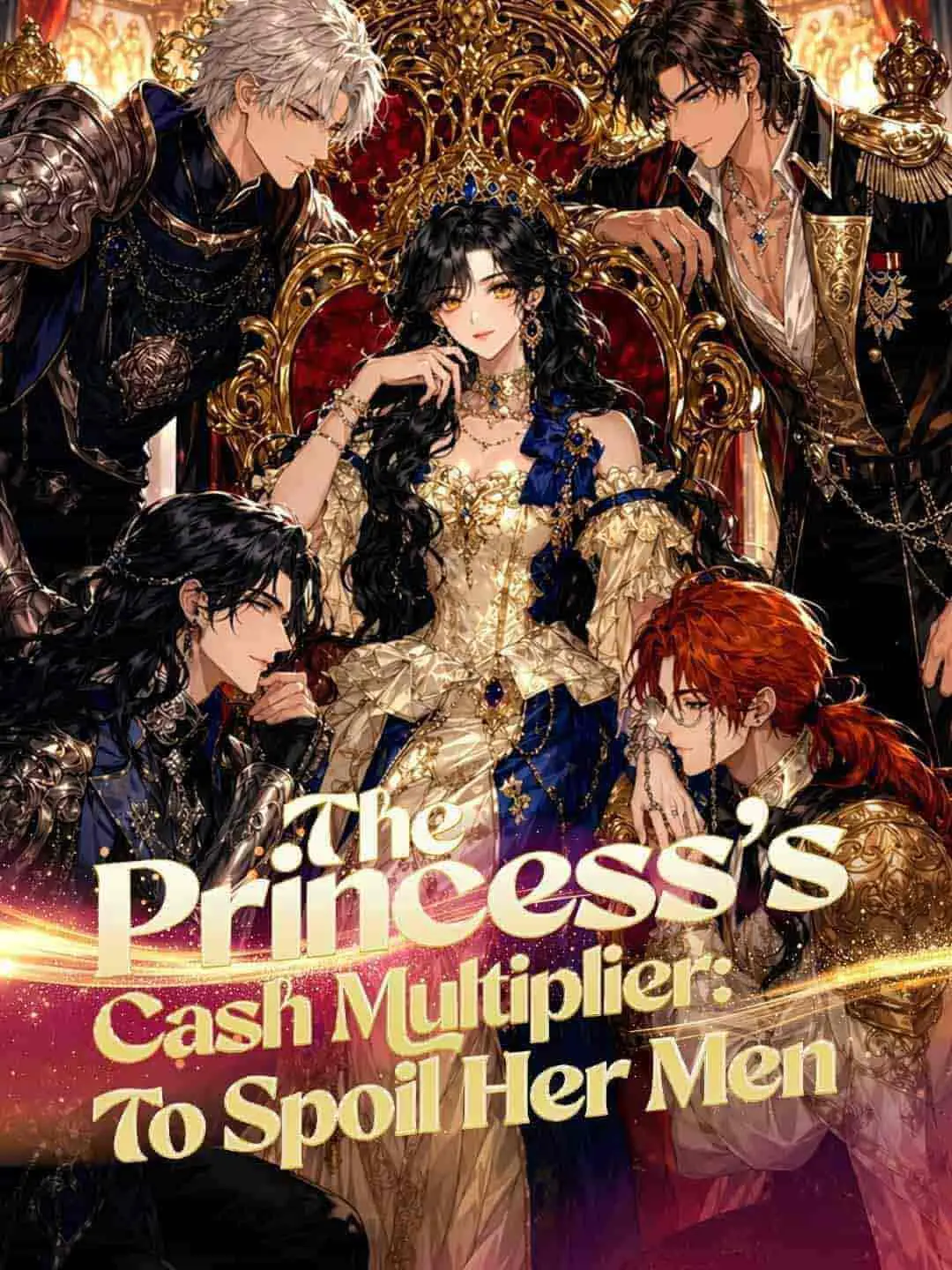 Cover of the miniseries The Princess's Cash Multiplier: To Spoil Her Men (updating)