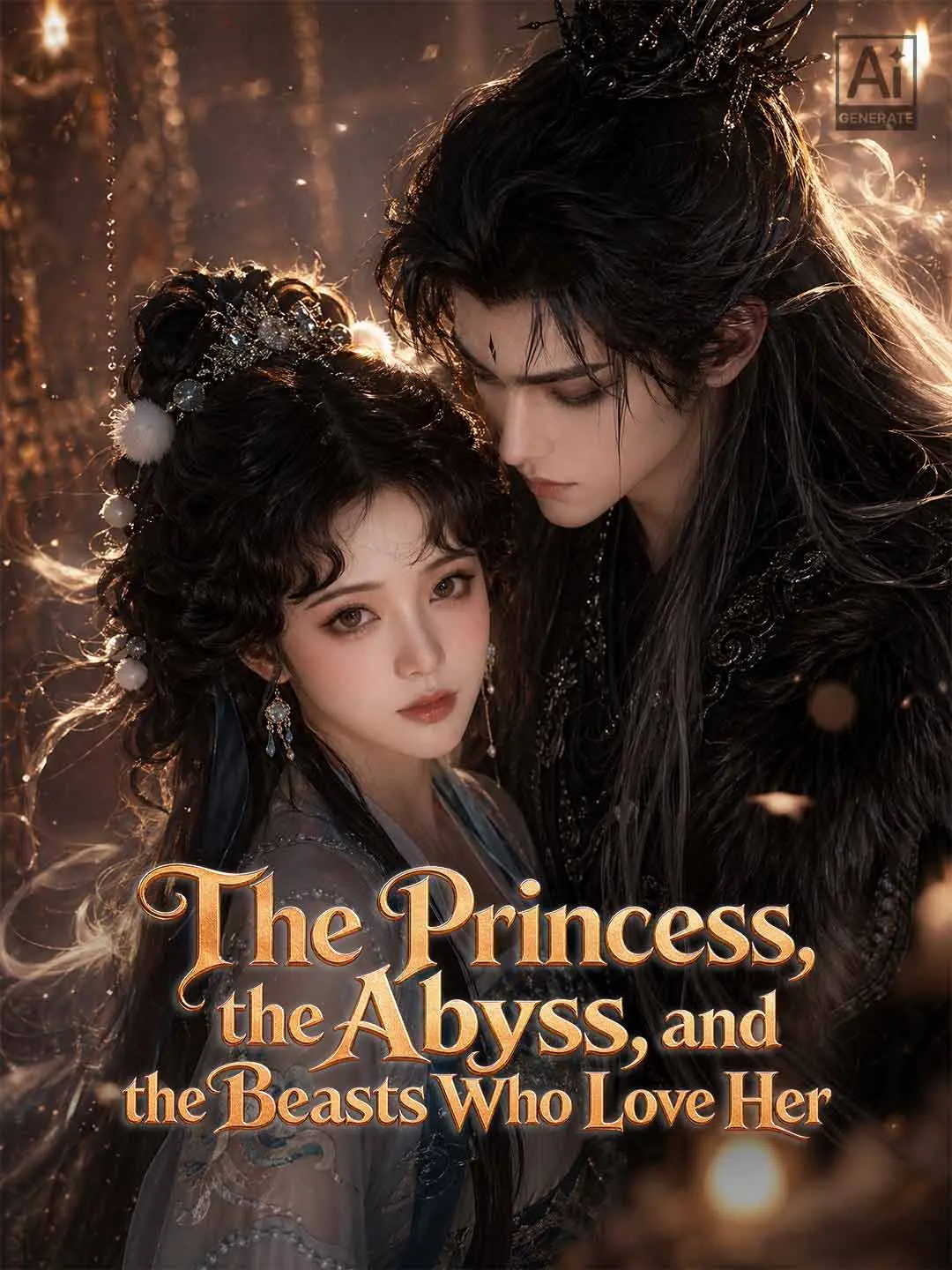 Cover of the miniseries The Princess, the Abyss, and the Beasts Who Love Her